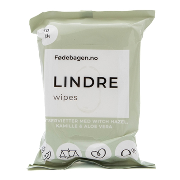 Fødebagen Lindre Wipes