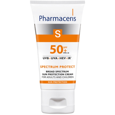 Pharmaceris S broad spectrum sun protection cream spf50+