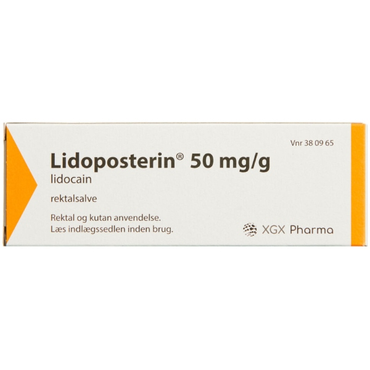 Lidoposterin Rektalsalve