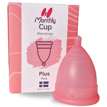 MonthlyCup Plus Pink Menstruationskop