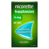 Nicorette nikotintyggegummi freshmint