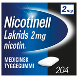 Nicotinell tyggegummi lakrids