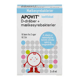 Apovit D-dråber med Mælkesyrebakterier