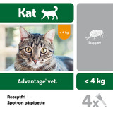 Advantage Vet. Opløsning Kat