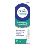 Menthol Næsespray 1 mg/ml til forkølelse - 10 ml