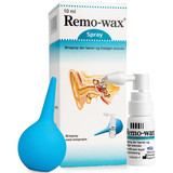 Remo-wax Ørespray med Øresprøjte