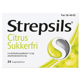Strepsils Citrus Sukkerfri