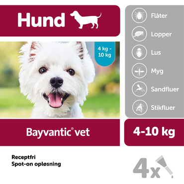 Bayvantic Vet til Hund 4-10 kg