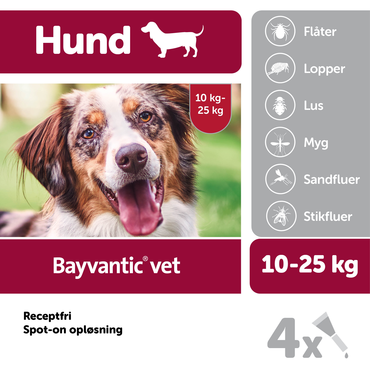Bayvantic Vet til Hund 10-25 kg