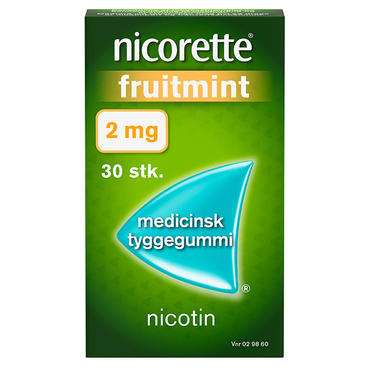 Nicorette nikotintyggegummi Fruitmint