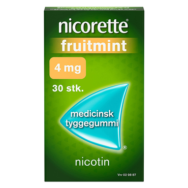 Nicorette nikotintyggegummi Fruitmint