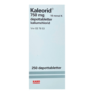 Kaleorid depottabletter