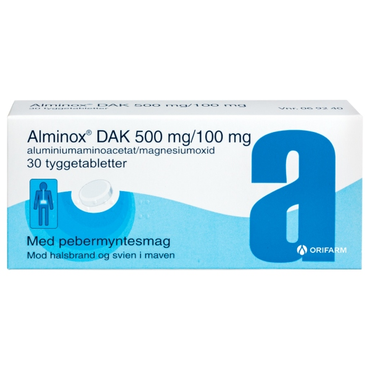 Alminox Tyggetabletter