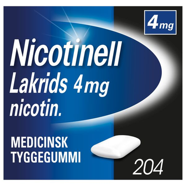 Nicotinell Tyggegummi Lakrids