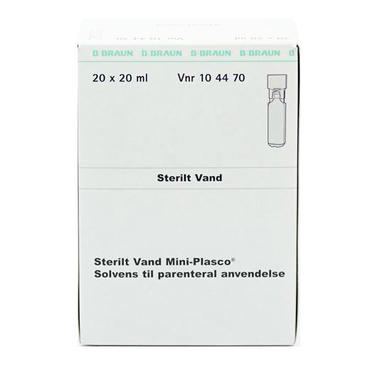 Sterilt Vand Mini-Plasco