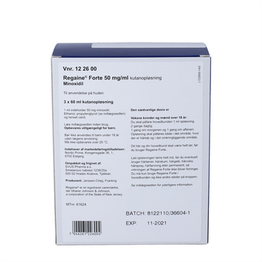 Regaine Forte Kutanopløsning Nordic Prime
