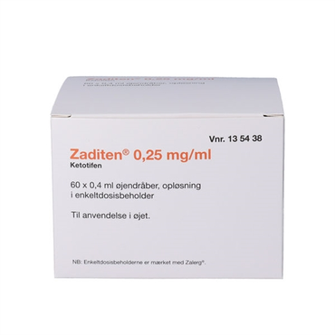 Zaditen Øjendråber Opl 2Care4