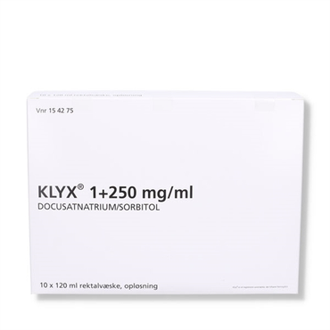 Klyx 1+250 mg/ml - 10 x 120 ml