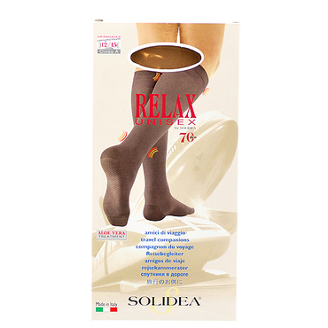 Solidea Relax Knæ Unisex 70D Camel XL