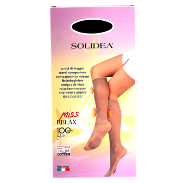 Solidea miss relax 100 knæstrømpe