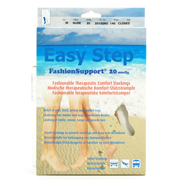 Easy Step Knæstrømpe Nude M