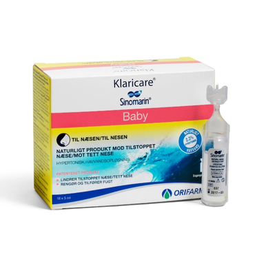 Klaricare Baby Næsedråber