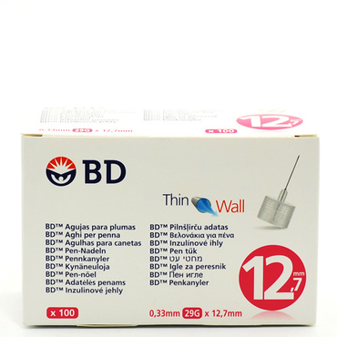 BD Thin Wall Penkanyle 29G