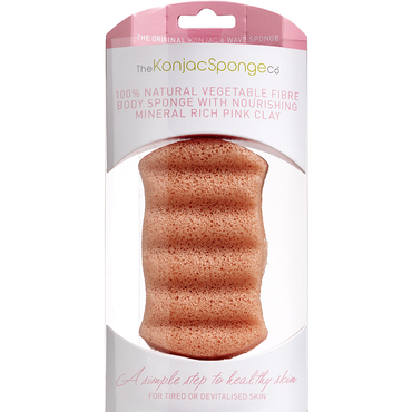 Konjac Sponge body pink