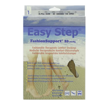 Easy Step knæstrømpe åben tå