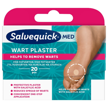 Salvequick MED Wart Plaster