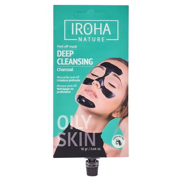 IROHA charcoal peel-off mask