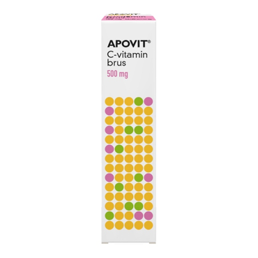 Apovit C-vitamin Brus Hindbær