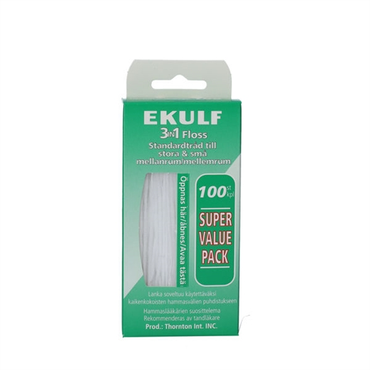 Ekulf 3-i-1 Floss Tandtråde