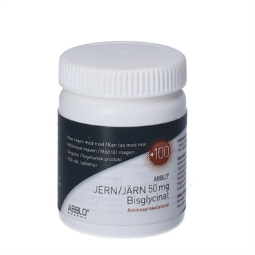 Abblo Jern 50 mg Bisglycinat