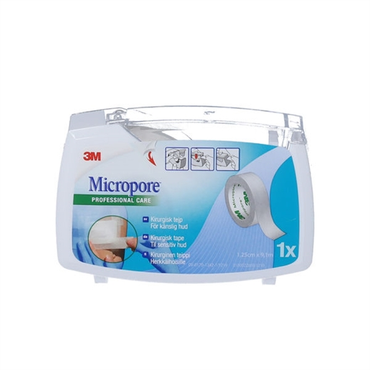 Micropore Kirurgisk Tape Hvid