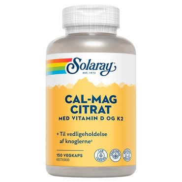 Solaray Cal-Mag Citrat + D + K2