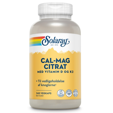 Solaray Cal-Mag Citrat + D + K2-Vitamin