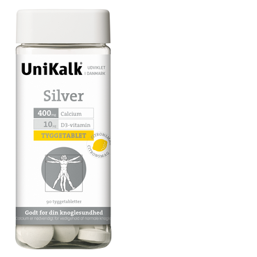 UniKalk Silver Tyggetabletter