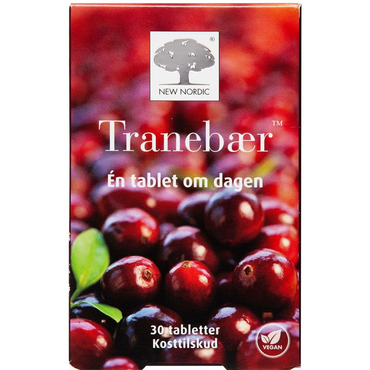 New Nordic Tranebær Tabletter