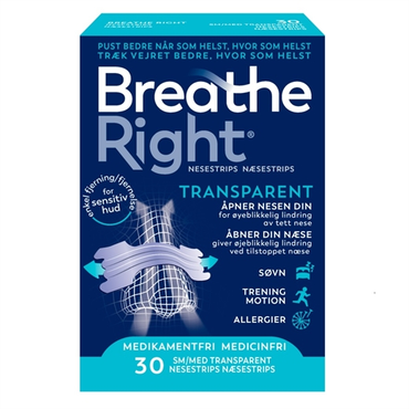 Breathe Right Clear Næsestrip