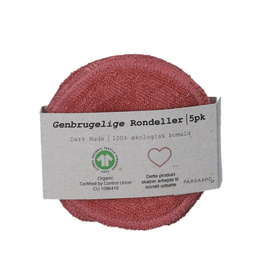 PARGAARD Genbrugelige Rondeller Dark Nude
