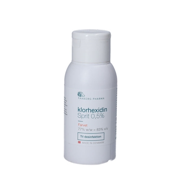 Faaborg Pharma Klorhexidin Sprit Farvet
