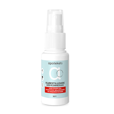 Apotekets Kløestillende Spray Med Klorhexidin