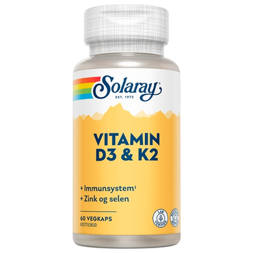 Solaray Vitamin D3 & K2