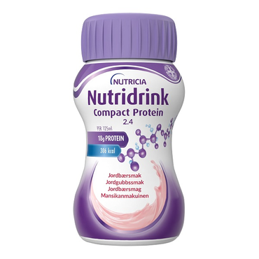 Nutridrink Compact Protein Jordbær