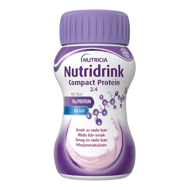 Nutridrink Compact Protein Røde Bær