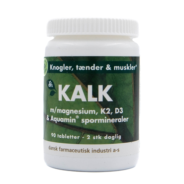 Grønne Vitaminer Kalk Med Magnesium, K2 & D3