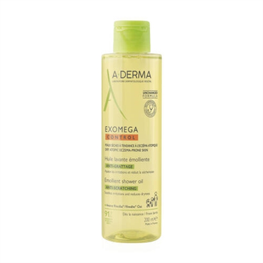 A-Derma Exomega Control Emollient Shower Oil
