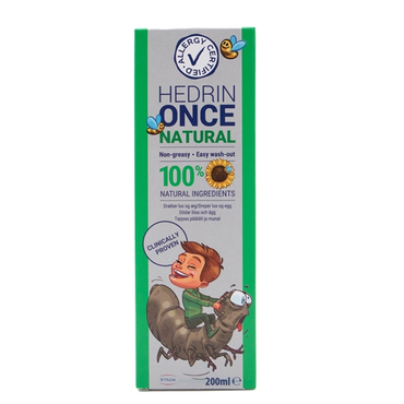 Hedrin once natural