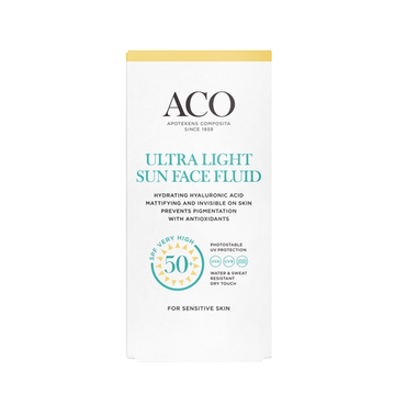 ACO Sun Ultra Light Face Fluid SPF 50